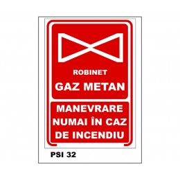 Indicator Robinet Gaz Metan