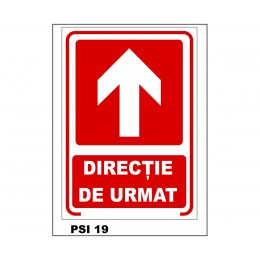 Directie De Urmat - Inainte