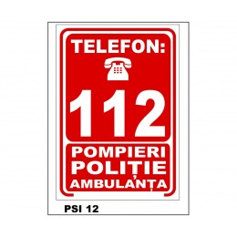 Indicatoare 112