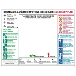  Plan De Evacuare In Caz De Incendiu