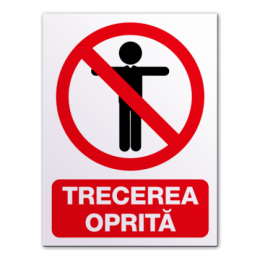 Indicatoare Pentru Trecerea Oprita