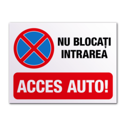 Indicatoare Pentru Accesul Auto