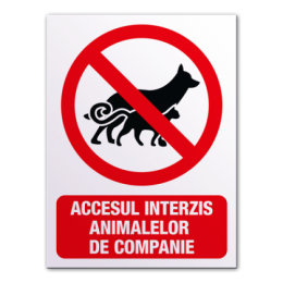 Indicatoare Pentru Animale De Companie