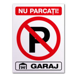 Indicatoare Pentru Garaje