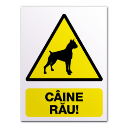 Indicatoare Pentru Caini Rai