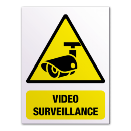 Video Surveillance Signs