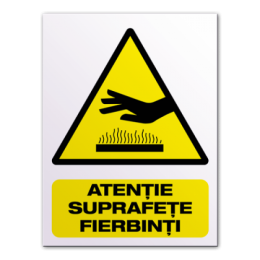 Indicatoare Pentru Suprafete Fierbinti