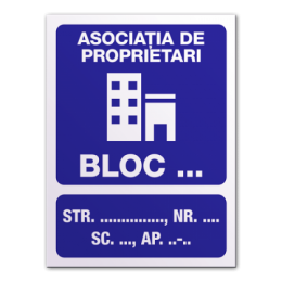 Indicatoare Pentru Scari De Blocuri