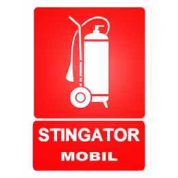 Indicatoare Pentru Stingatoare Mobile