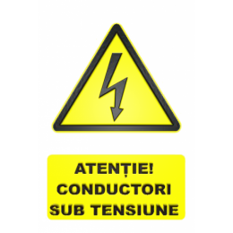 Indicatoare Pentru Conductori Sub Electricitate