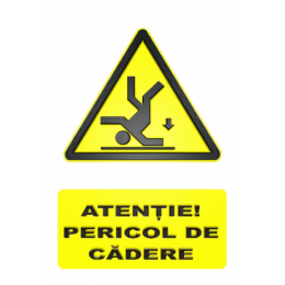 Indicatoare De Avertizare Atentionare Cadere