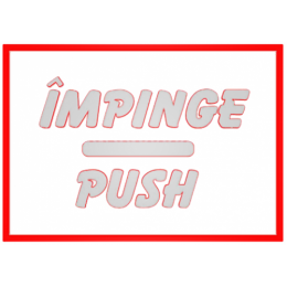 Indicatoare Impinge Push