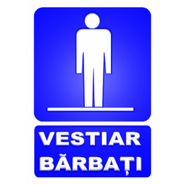 Indicatoare Pentru Vestiar Barbati