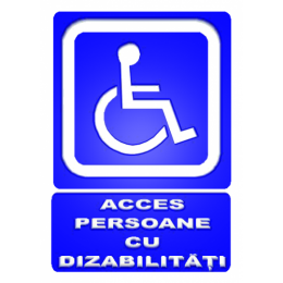 Indicator Pentru Accesul Persoane Cu Handicap