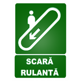 Indicatoare Pentru Scara Rulanta