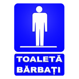 Indicatoare Pentru Toaleta Barbati