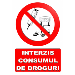 Indicatoare Pentru Interzicerea Consumului De Droguri