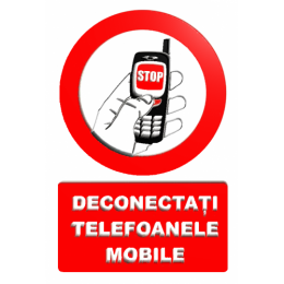 Indicatoare Pentru Interzicerea Telefonului