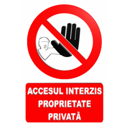 Indicatoare Pentru Proprietati Private