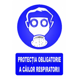 Indicatoare Pentru Protectie Obligatorie A Cailor Respiratorii